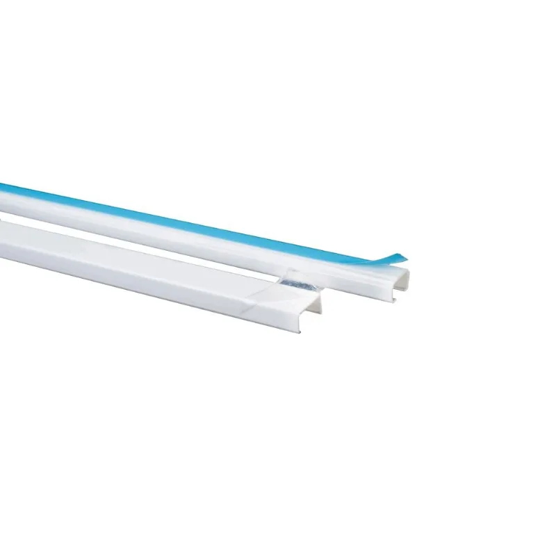 Canaleta Para Superfície 13mm X 7mm x 2m Dexson Branco Schneider Electric Canaleta Para Superfície 13 X 7 M Dexson Branco Schneider Electric