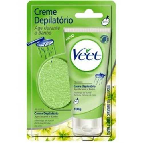 Creme Veet Banho Pele Seca - VEET