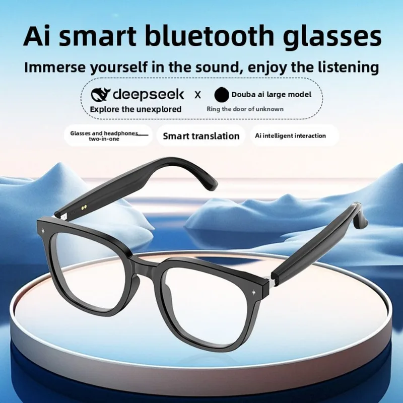 Óculos Inteligentes Ai Com Bluetooth 5.4, Tradução Em Tempo Real