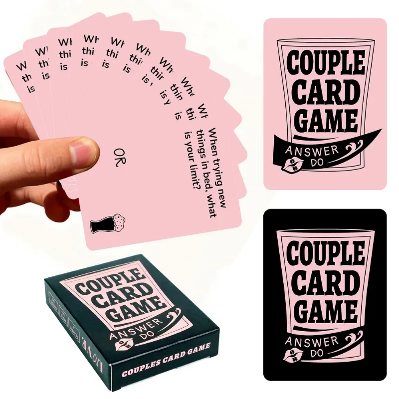 Jogo De Cartas Para Casais 50 Cartões De Conversa Divertidos Para Encontros Noturnos