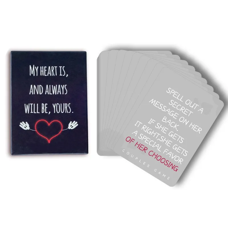 Jogo De Cartas Para Casais Bebendo Romantic Date Night 50 Cards