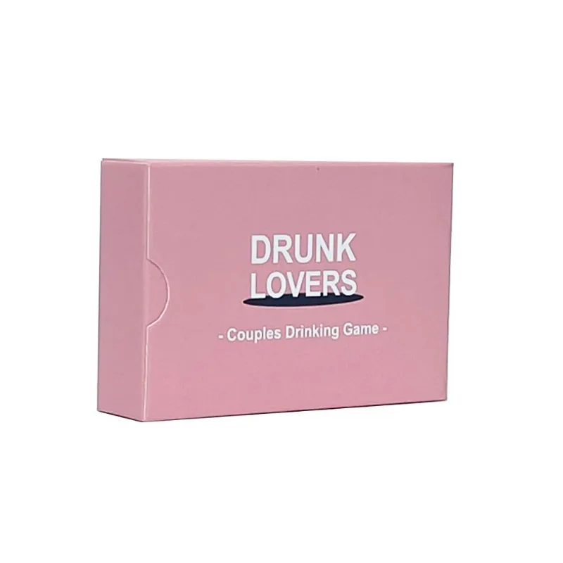 Jogo De Cartas Para Beber Drunk Lovers 108 Cartões De Festa Para Casais