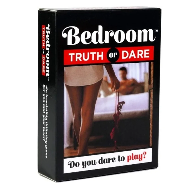 Jogo De Cartas Bedroom Truth Or Dare Para Casais Com 50 Cartas