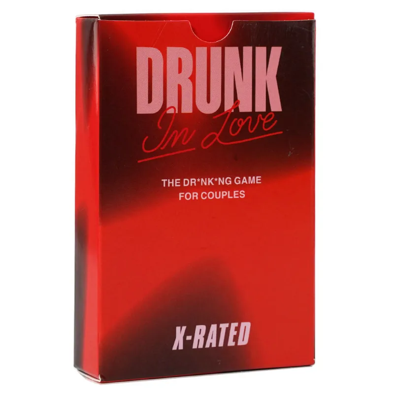 Jogo De Cartas Para Casais Bebendo Drunk In Love Com 50 Cartas
