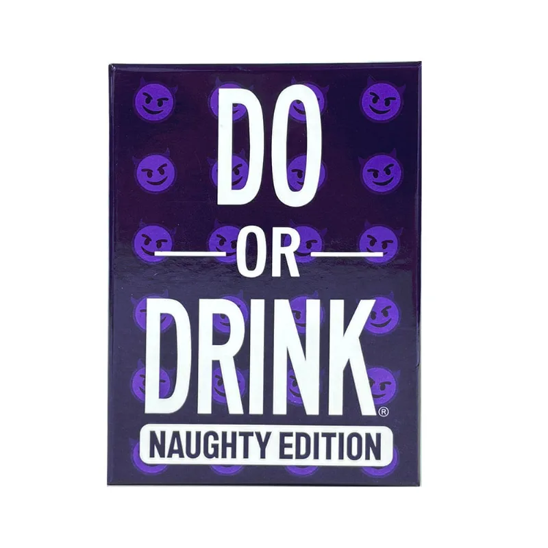 Jogo De Cartas Para Festas Para Adultos E Bebidas: Do Or Drink Naughty Edition