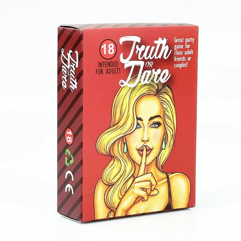 Jogo De Cartas Truth Or Dare Adult Party Para Casais E Amigos