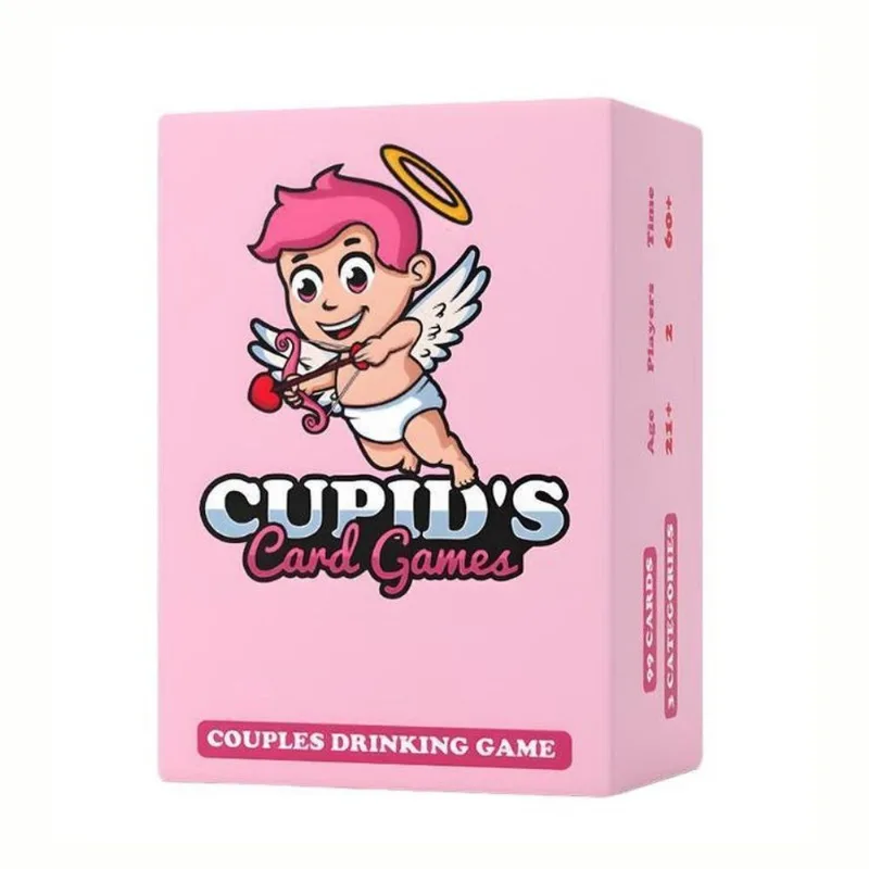 Jogo De Cartas Para Casais Bebendo Cupid's For Date Night Fun