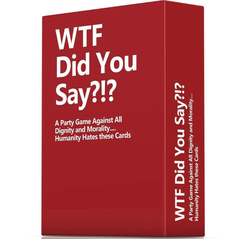 Party Card Game Wtf Did You Say Funny Game Night Adult