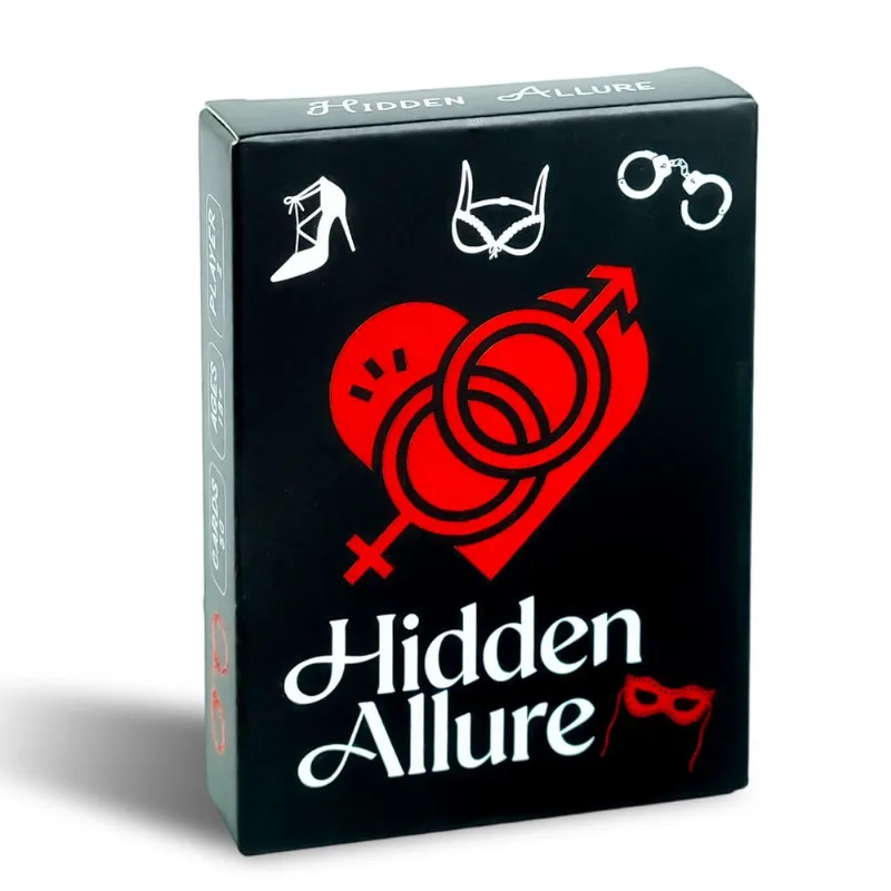Jogo De Cartas Para Conversas Românticas Para Casais Hidden Allure