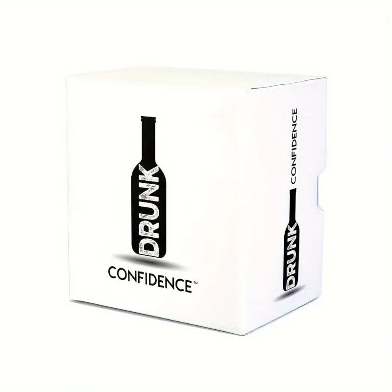 Jogo De Cartas Para Festas E Bebidas Drunk Confidence Adult Com 50 Cartas