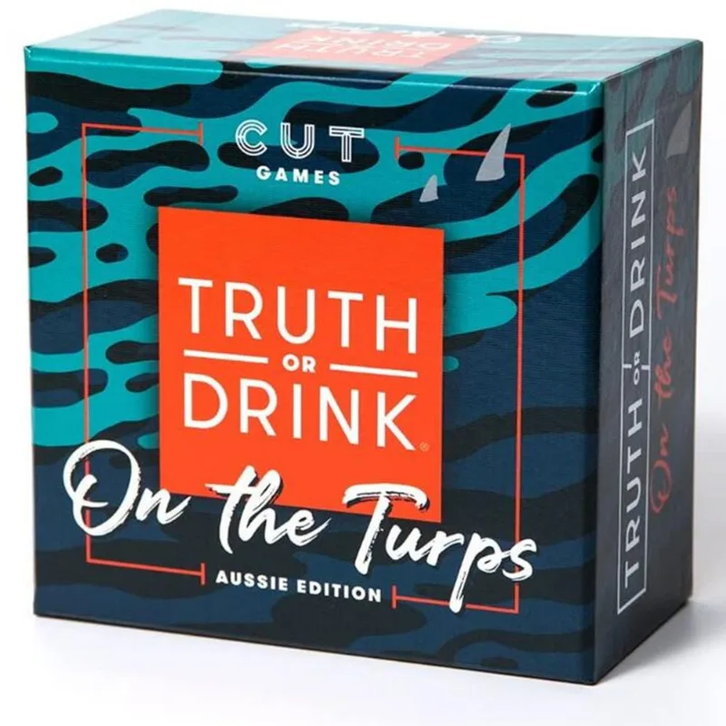 Jogo De Festa Truth Or Drink On The Turps Para Adultos