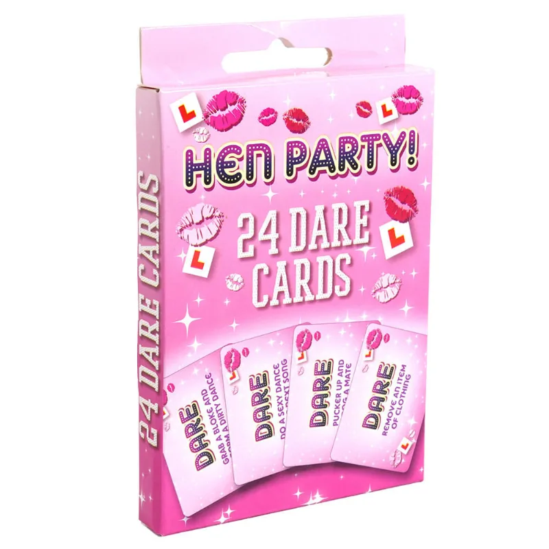 Jogo De Festa: Hen Party 24 Dare Cards, Divertido E Desafiador