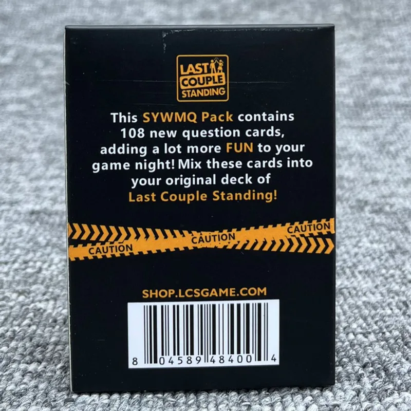 Jogo De Cartas Last Couple Standing Com Pacote De Expansão