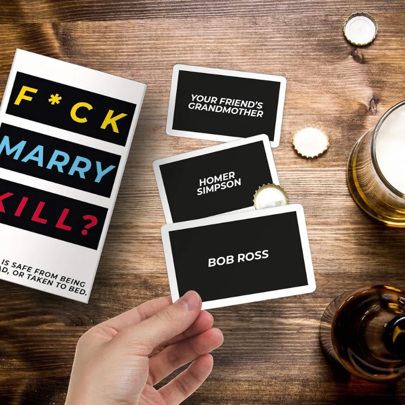 Jogo De Festa Para Adultos F* Ck Marry Kill Para Bold Group Fun