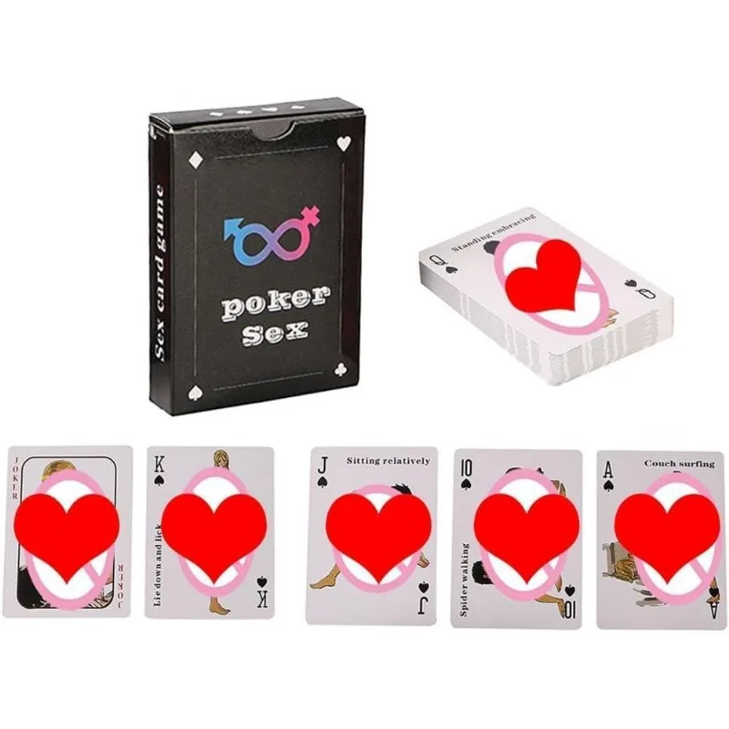 Jogo De Cartas, Pôquer, Sexo, Divertido E Picante Para Casais