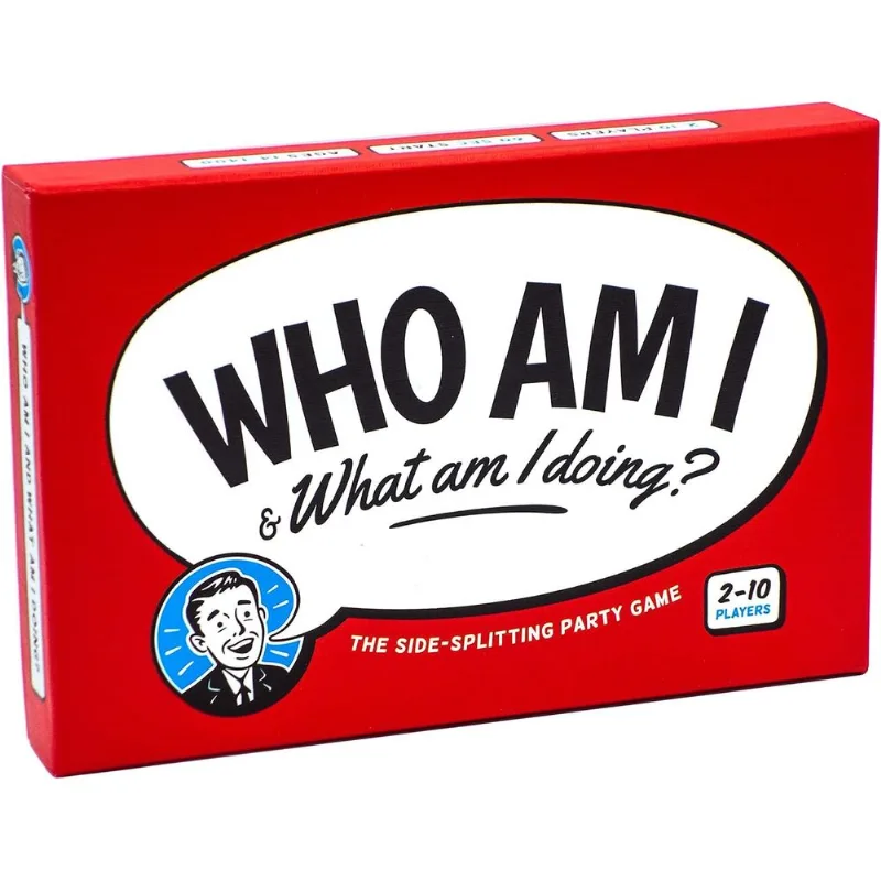 Party Game Quem Sou Eu? E O Que Estou Fazendo? Para 2 A 10 Jogadores