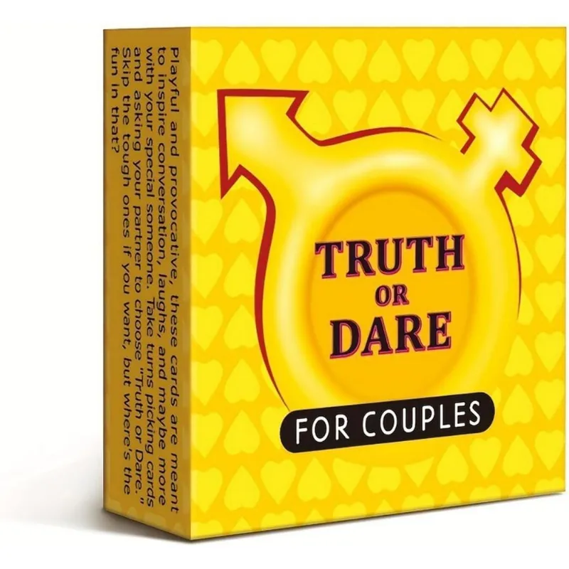 Jogo De Cartas Truth Or Dare Para Casais Divertido E Provocativo