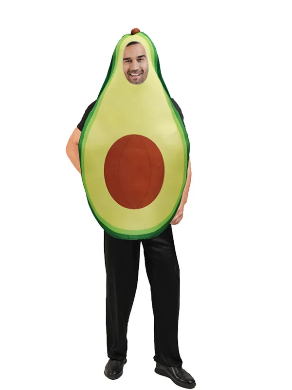 Fantasia Para Adultos, Abacate, Festa De Halloween, Roupa De Cosplay, Verde - Não Informado - Moda E Acessórios