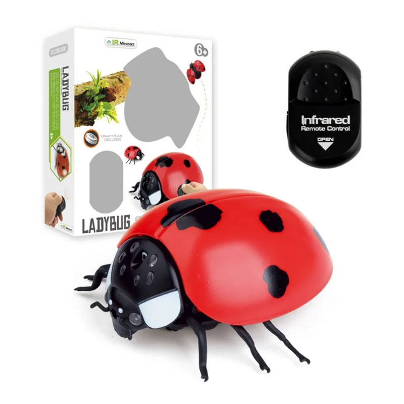 Joaninha De Brinquedo Com Controle Remoto Infravermelho