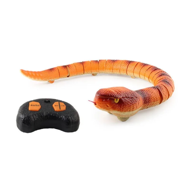 Brinquedo De Cobra Rc Infravermelho Com Movimento Rastejante Realista