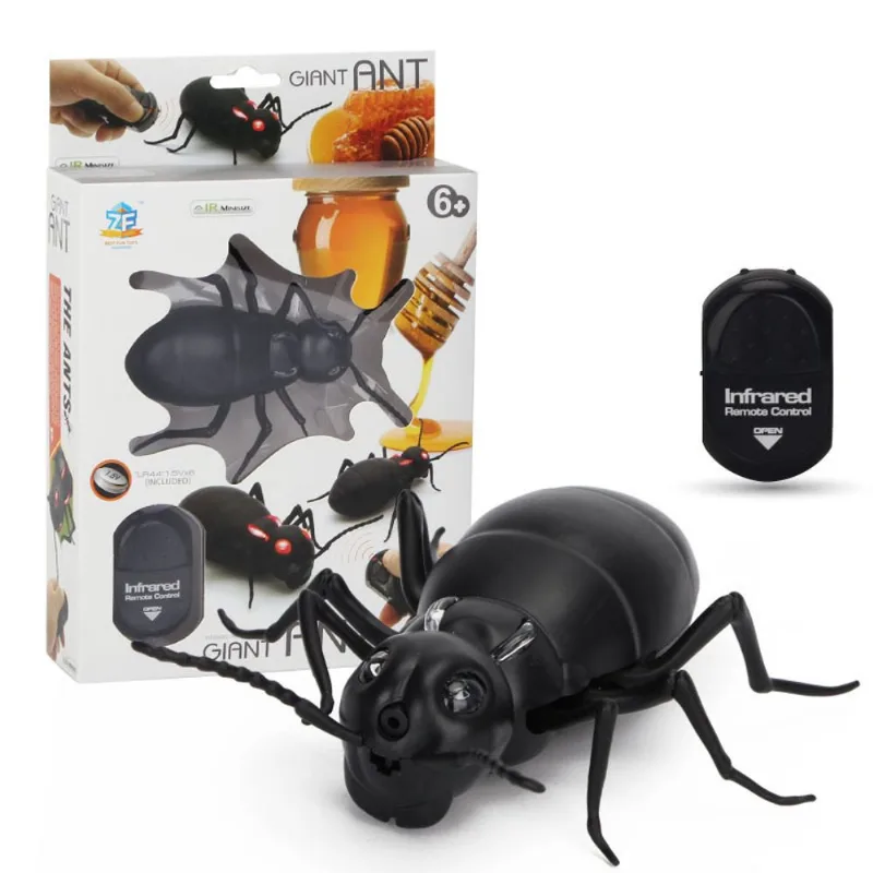 Formiga Gigante Com Controle Remoto Para Diversão De Pegadinha - 16,5 Cm