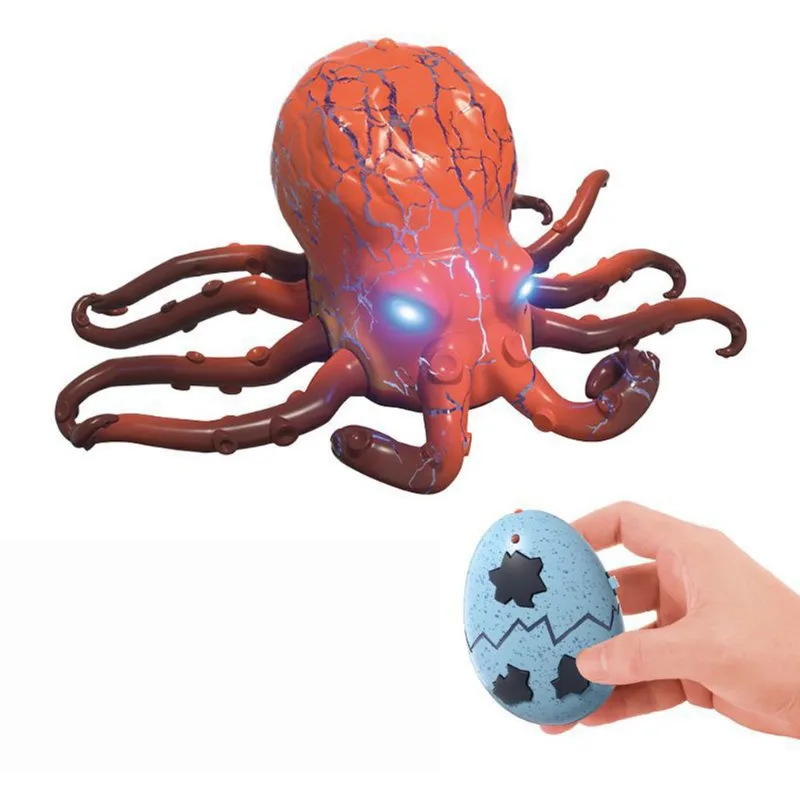 Polvo De Brinquedo Com Controle Remoto Infravermelho E Controle Sem Fio Em Formato De Ovo