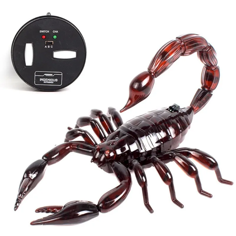 Escorpião Rc Infravermelho De Brinquedo Com Movimento Rastejante Realista