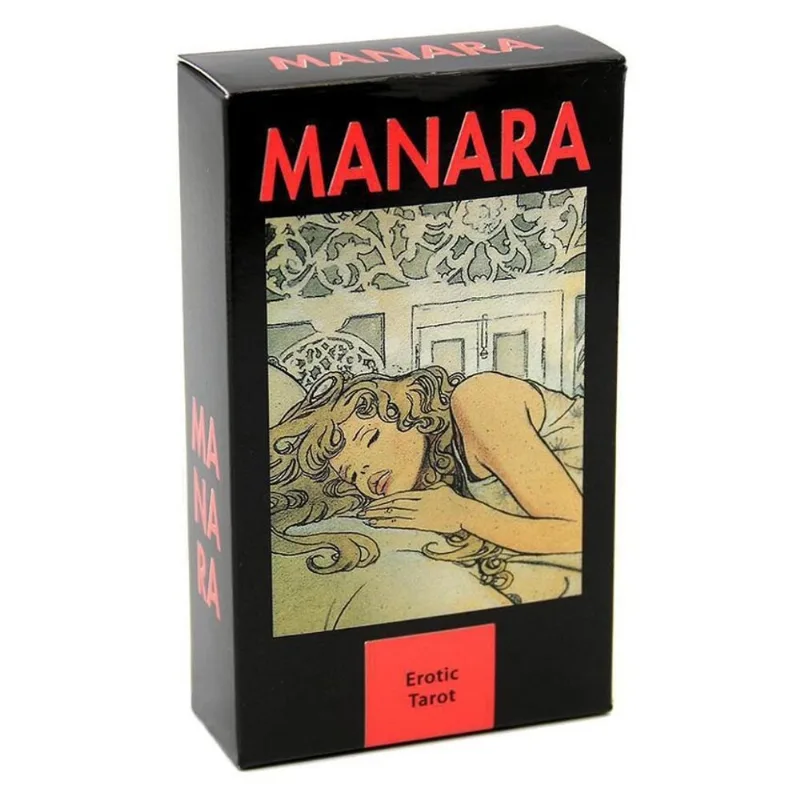 Baralho De Tarô Manara Erótico Com 78 Cartas E Guia Para Adultos