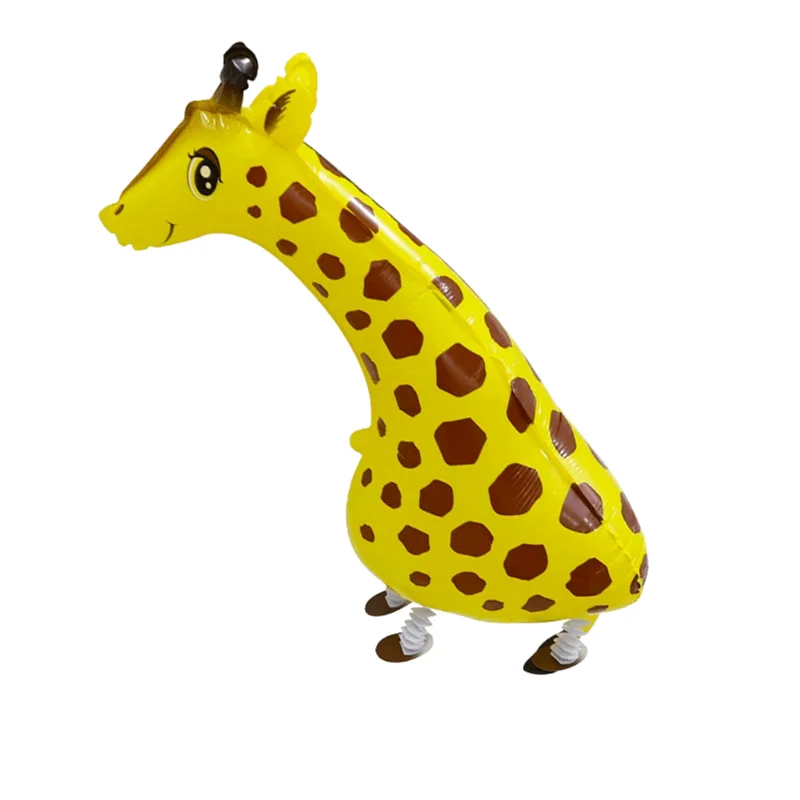 Balão Walking Giraffe Foil 91x39cm Inflável