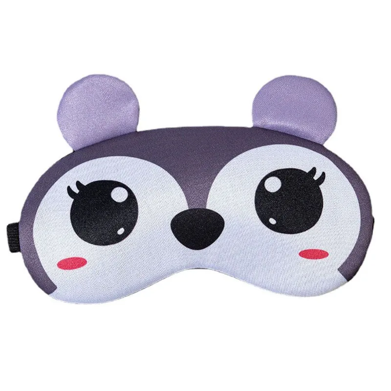 Máscara Para Dormir Cartoon Plush Rabbit, Poliéster Supermacio