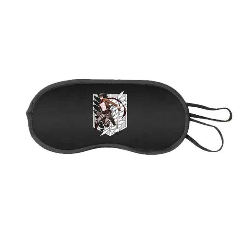 Máscara Sleep Eye Attacks Titans Anime Super Soft Poliéster