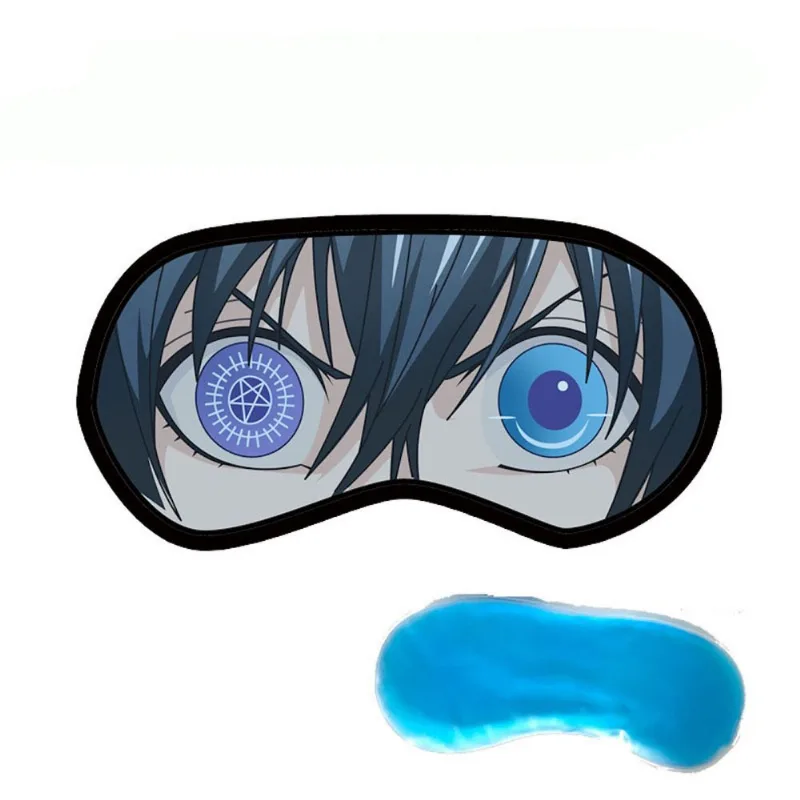Máscara Sleep Eye Cover Black Butlers Anime Super Soft