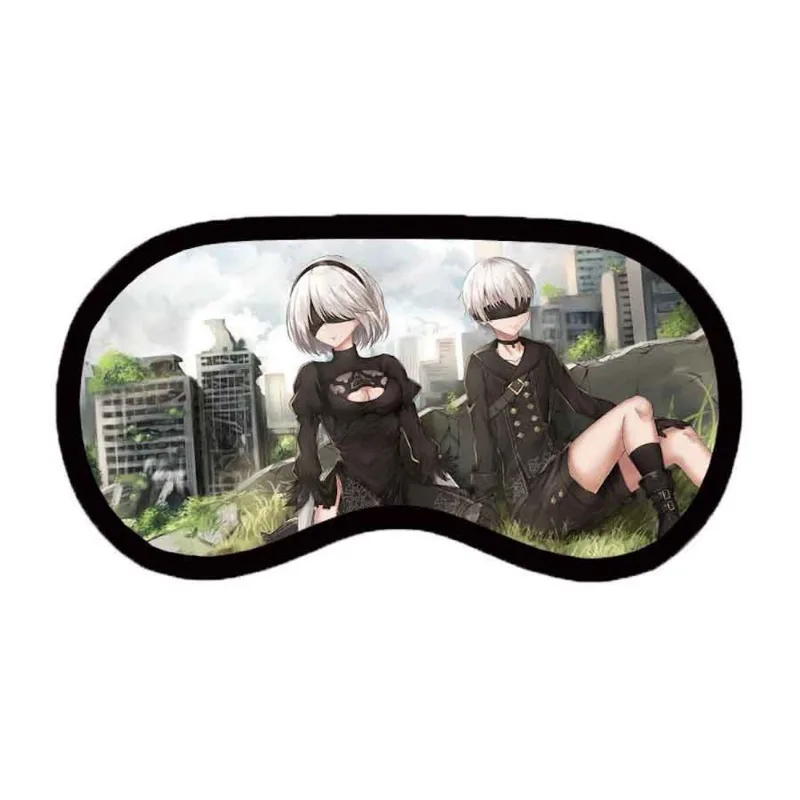 Máscara Para Dormir Niers Automatas Anime Super Soft Eye Cover