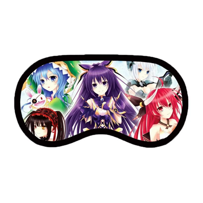Máscara Para Olhos Sleep Eye Cover Dates A Lives Anime Super Soft