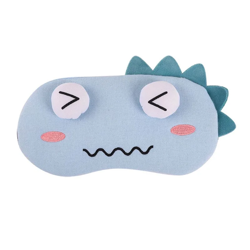 Máscara De Dormir Cute Dinosaur Anime Super Soft Cotton