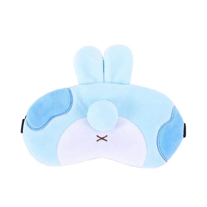Máscara Para Dormir Funny Blue Rabbit Anime Super Soft Plush