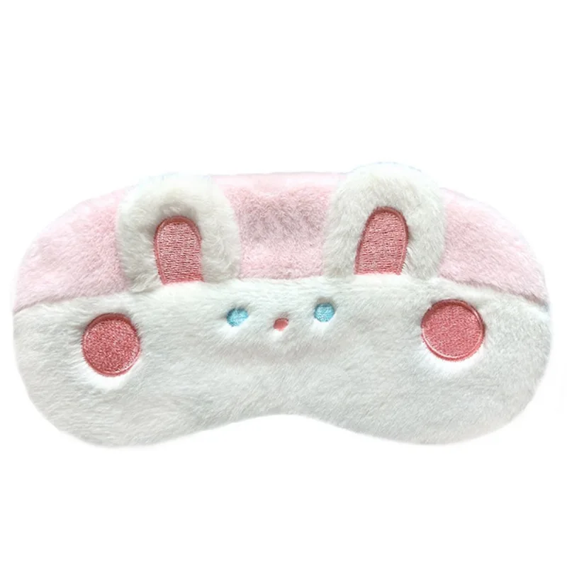 Máscara De Dormir Cute Rabbit Anime Super Soft Plush