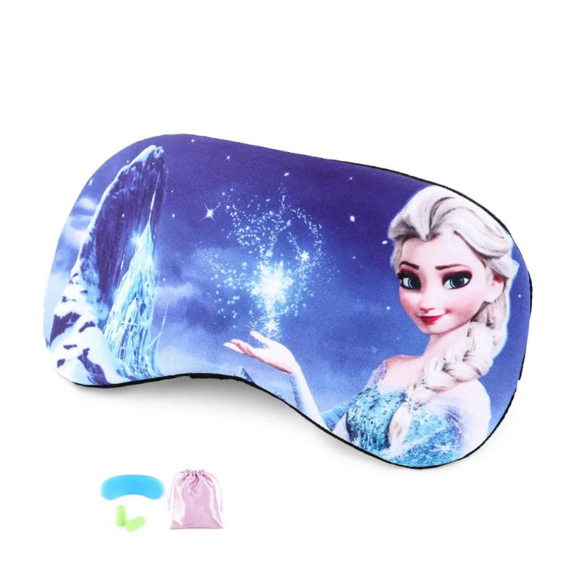 Máscara De Dormir Elsa Princess Para Crianças