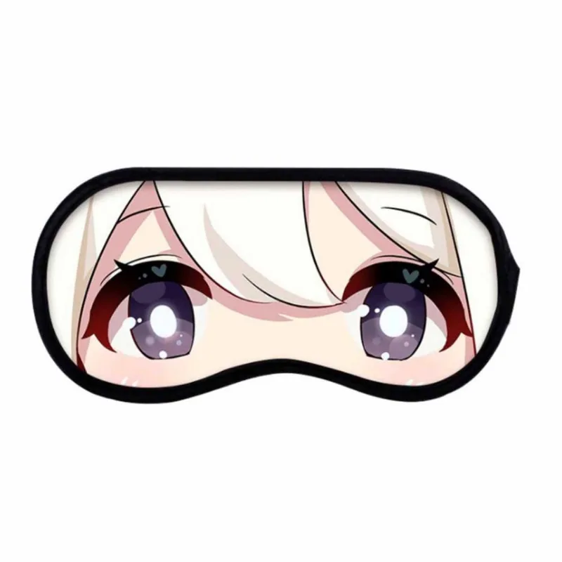 Máscara Para Dormir Para Olhos Genshins Impacts Paimons Anime Sleepi