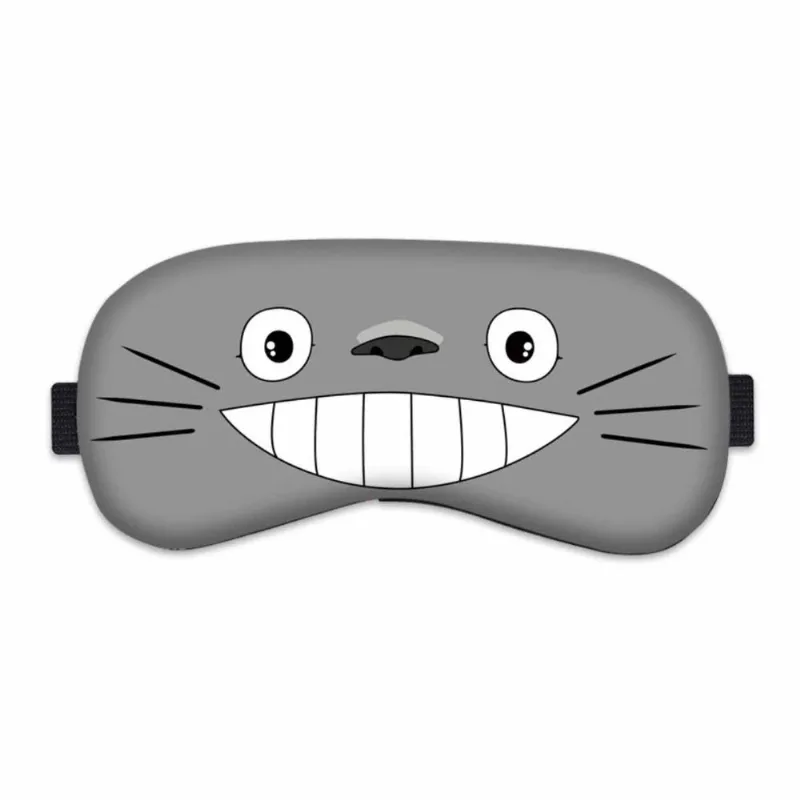 Máscara Para Dormir Anime Cartoon Sleep Blindfold Ice Silk