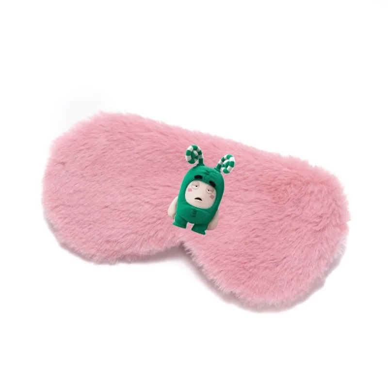 Máscara De Dormir Odb-bods Anime Cartoon Plush 20,5 X 9,5 Cm