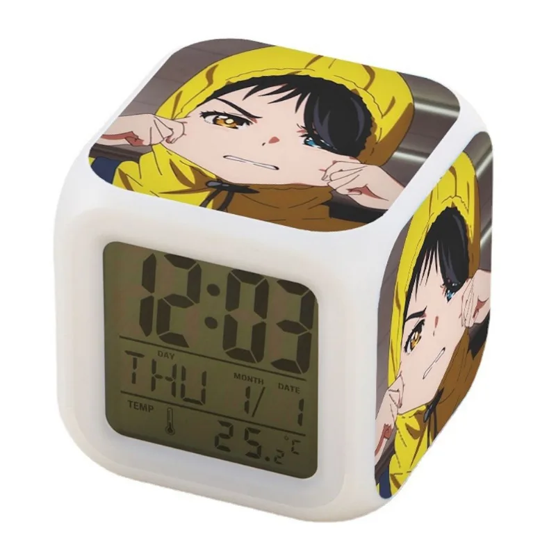 Despertador Wonders Eggs Prioritys Square Led Digital De 8 Cm