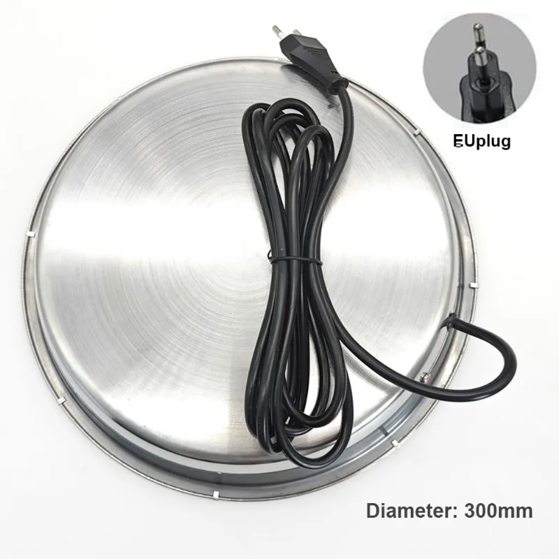 Aquecedor De Água De Frango Aquecido Para Aves 65w 300mm/380mm