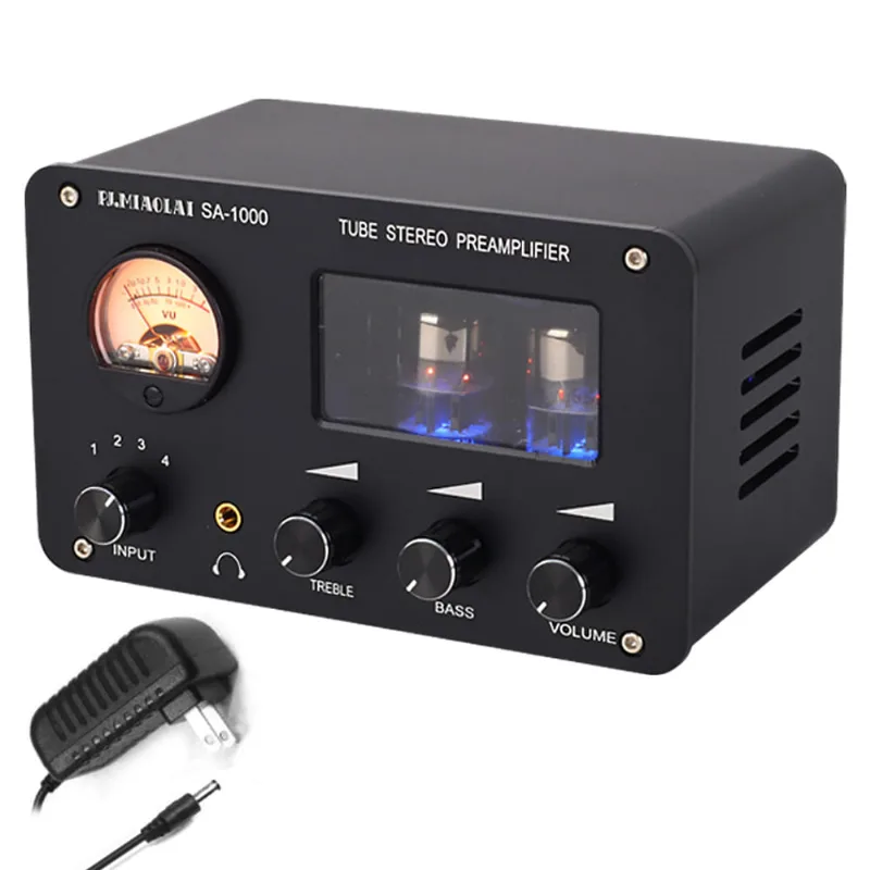 Pré-amplificador De Tubo Sa-1000 Tubo Elétrico Audiófilo