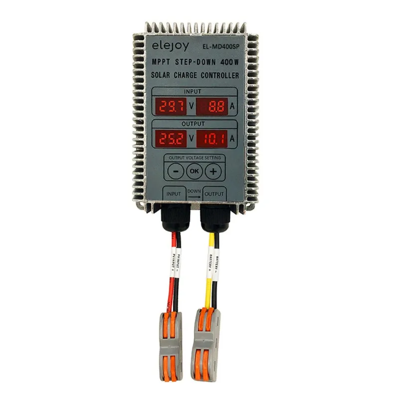 Controlador De Recarga Solar Mppt 200w/300w/400w 10-30v