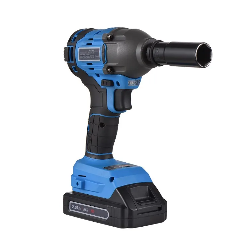 Chave De Impacto Sem Fio Sem Escova 20v 350n.m Com Mandril De 1/2 Polegada
