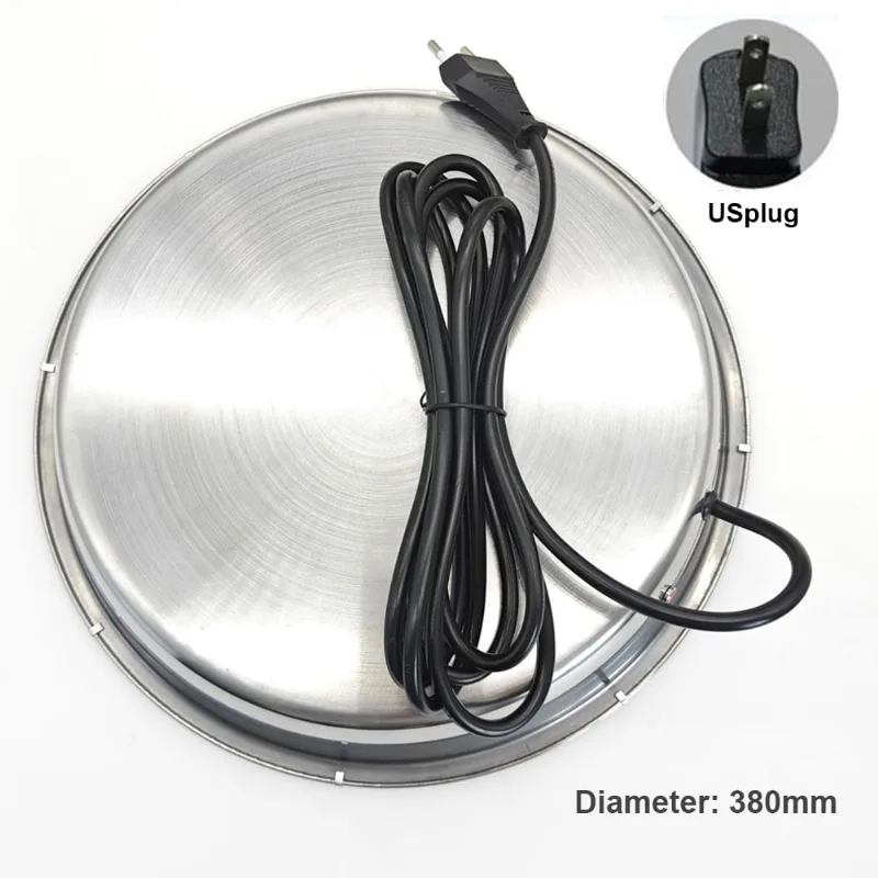 Aquecedor De Água De Frango Aquecido Para Aves 65w 300mm/380mm