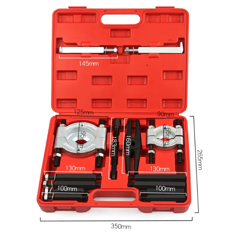 Kit De Extrator Separador De Rolamentos 14 Pcs Heavy Duty