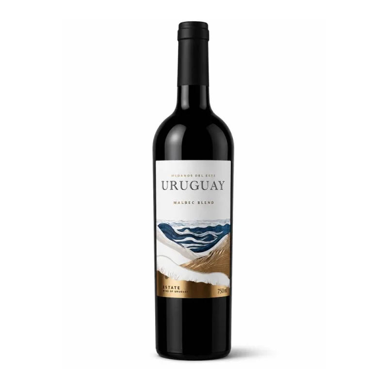 Vinho Tinto Uruguaio Malbec Blend Deicas 750ml - FAMILIA DEICAS - Vinhos E Cervejas