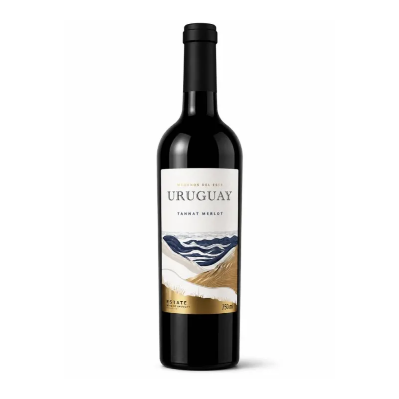 Vinho Tinto Uruguaio Tannat e Merlot Deicas 750ml - FAMILIA DEICAS - Vinhos E Cervejas